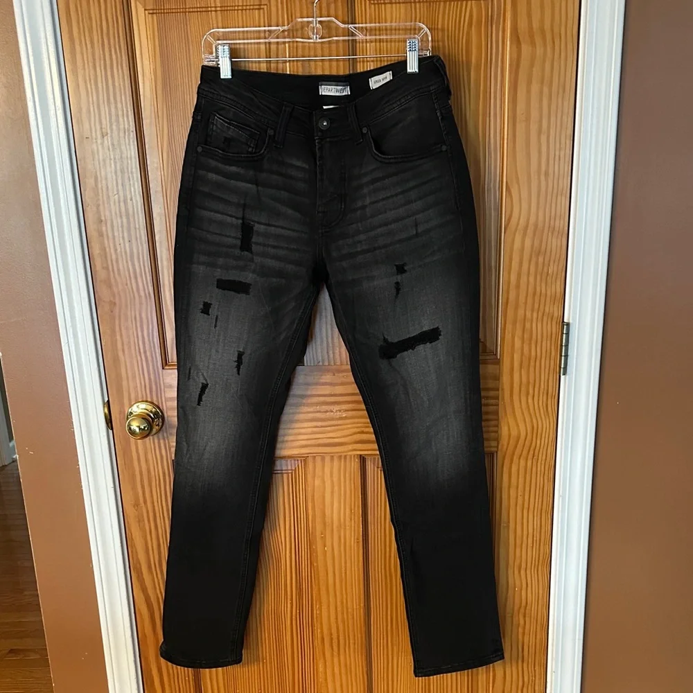 Black Departwest from Buckle Distressed Jeans - Picture 1 of 3